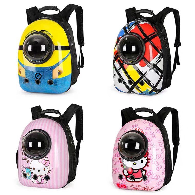 [ FREESHIP ] Balo phi hành gia Minions cho thú cưng cao cấp