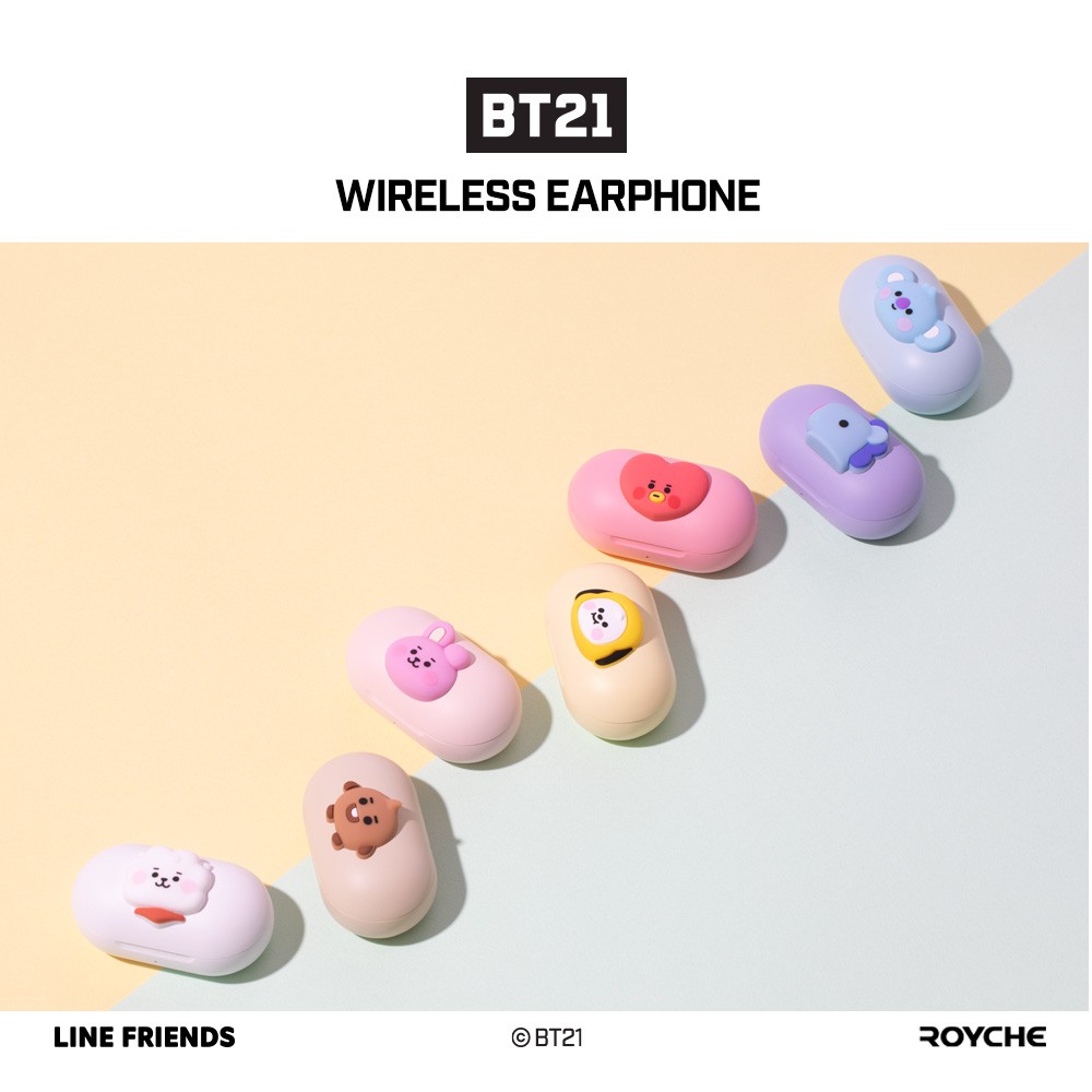 TAI NGHE BLUETOOTH BT21 BABY CHÍNH HÃNG ROYCHE