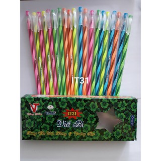 Hộp 20 cây bút nến dài cao cấp Ấn độ (bút bi Vâng Thiêng) ngòi 0.5mm