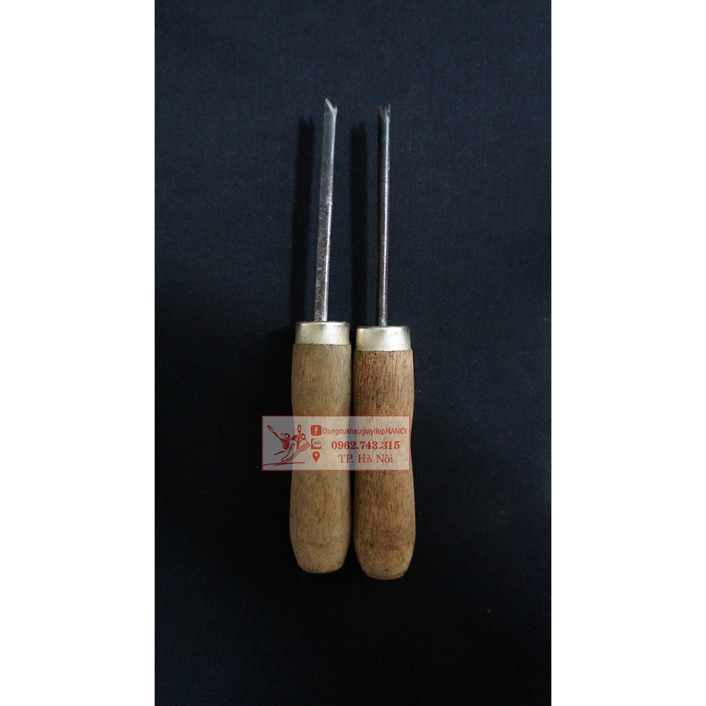 Combo 2 cây sủi tạo rãnh đế giày dép tặng kèm tép chỉ 80 mét