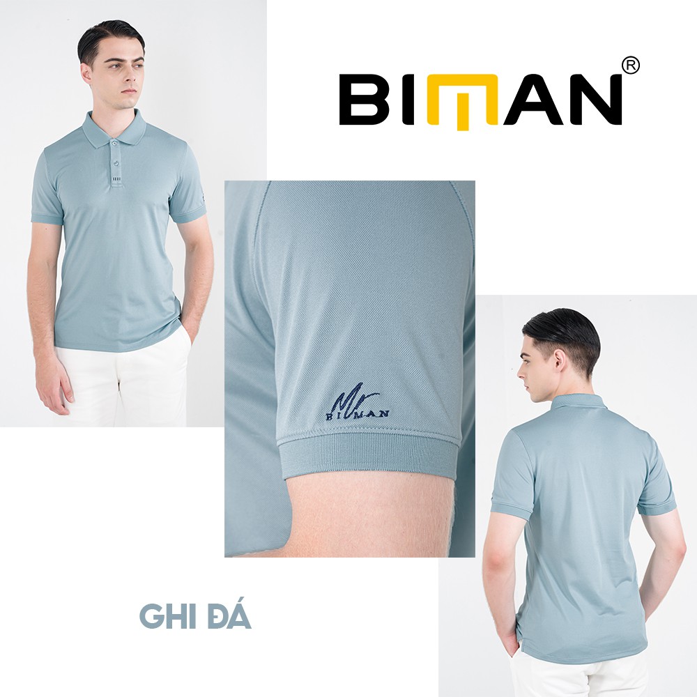 Áo polo nam cổ bẻ thời trang Biman by Biluxury kiểu dáng lịch lãm basic nhiều màu trẻ trung 5APCB007 | BigBuy360 - bigbuy360.vn