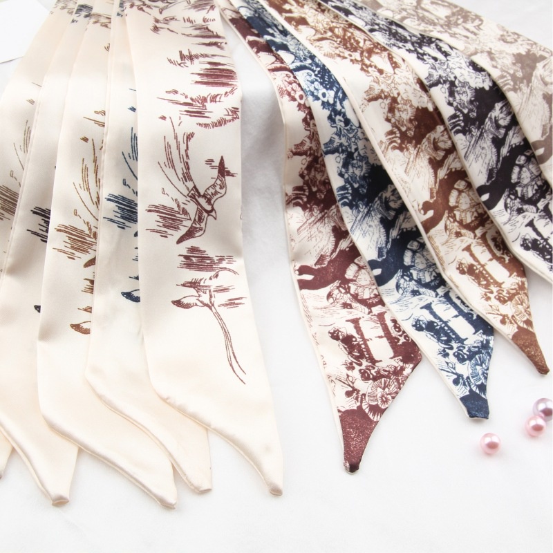 Băng Đô Cài Tóc Bằng Lụa Phong Cách Trung Hoa Retro