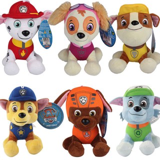 Set 6 thú nhồi bông hình chú chó cứu hộ chase skye rocky zuma đáng yêu quà sinh nhật