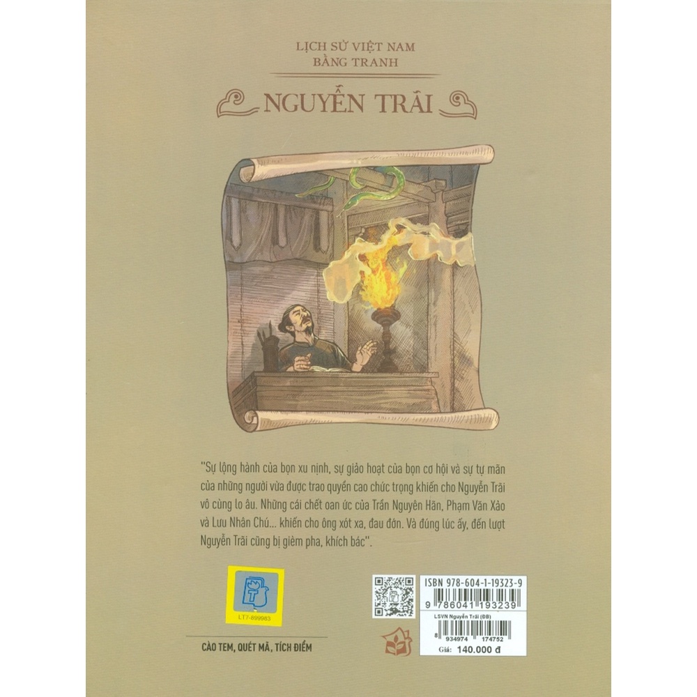 Sách - Lịch Sử Việt Nam Bằng Tranh - Nguyễn Trãi (Bìa Cứng)