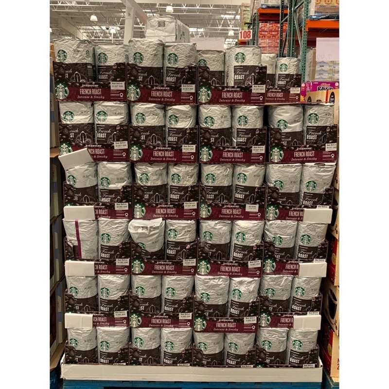 Cà phê hạt nguyên chất STARBUCKS Mỹ Arabica French Roast Dark 1,13kg | BigBuy360 - bigbuy360.vn