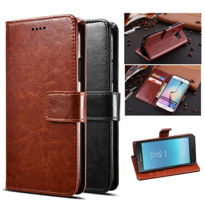 Bao da điện thoại nắp lật cho Samsung Galaxy A02 A12 J7 Prime J5prime On5 2016 On7 2016 J3PRO/J31100