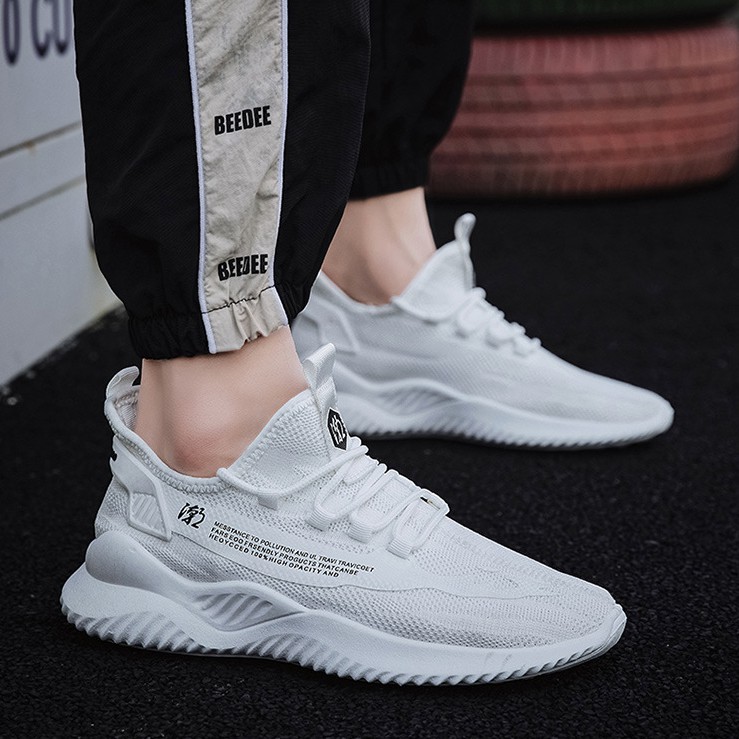 Giày Thể Thao Nam G47TK Đế Bằng Êm Nhẹ Vải Mềm Phối Sọc Năng Động Trẻ Trung Hot Trend | BigBuy360 - bigbuy360.vn