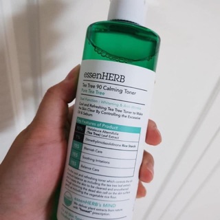 Nước hoa hồng cho da dầu mụn Essenherb