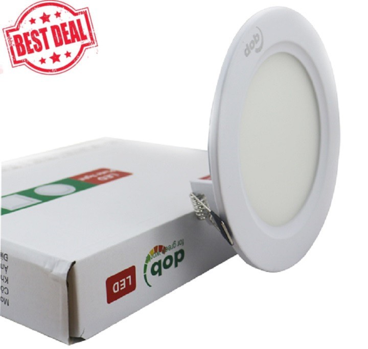 Đèn LED âm trần dạng mỏng DOB 5W- DBR1-4
