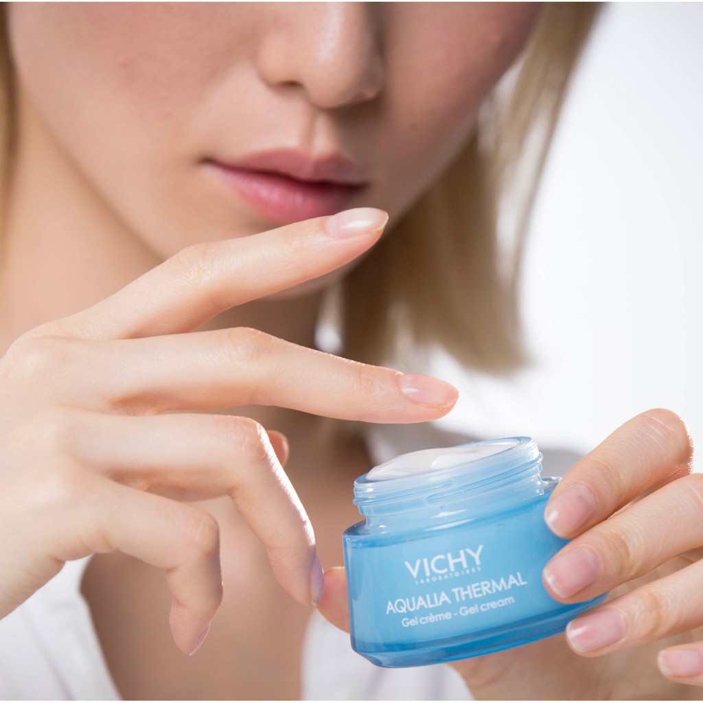 Vichy Chính Hãng- Gel Dưỡng Ẩm Giúp Da Dịu Mát Cho Da Nhạy Cảm Vichy Aqualia Thermal Rehydrating 50ml