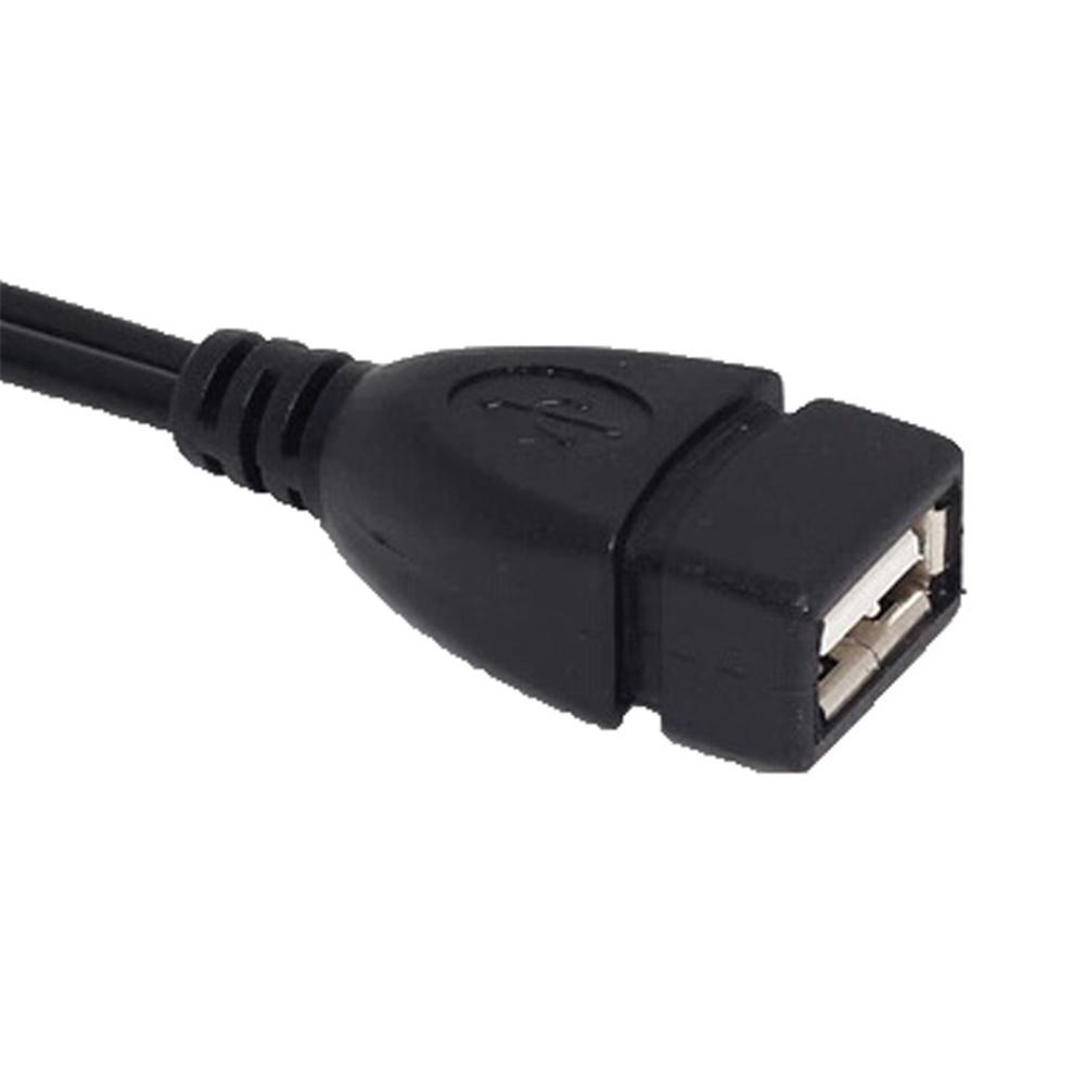 Dây Cáp Sạc USB OTG Micro USB 2 Trong 1