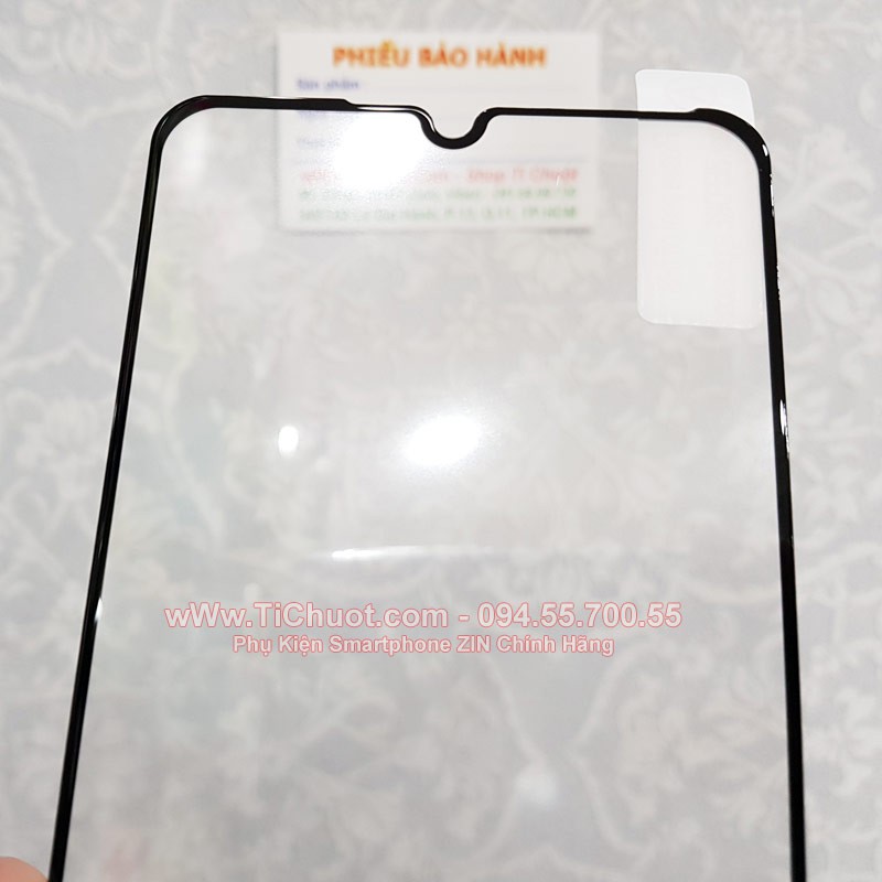 Kính cường lực Xiaomi Mi CC9 FULL Màn, FULL KEO Silicon