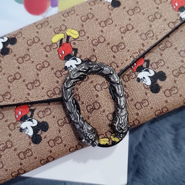 Ví Cầm Tay Nữ In Hình Mickey Xinh Xắn Chất Liệu Da Cao Cấp | BigBuy360 - bigbuy360.vn