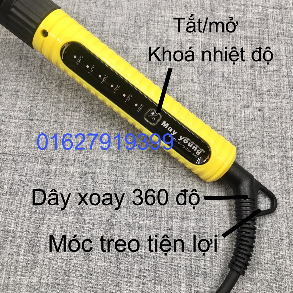 ✅Freeship-tặng kẹp✅ Máy uốn tóc cảm ứng M606 ( hàng chuyên nghiệp cao cấp )