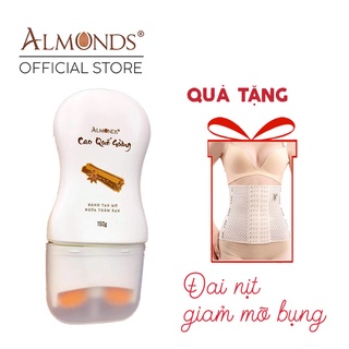 Cao quế gừng tan mỡ bụng ALMONDS 150gr