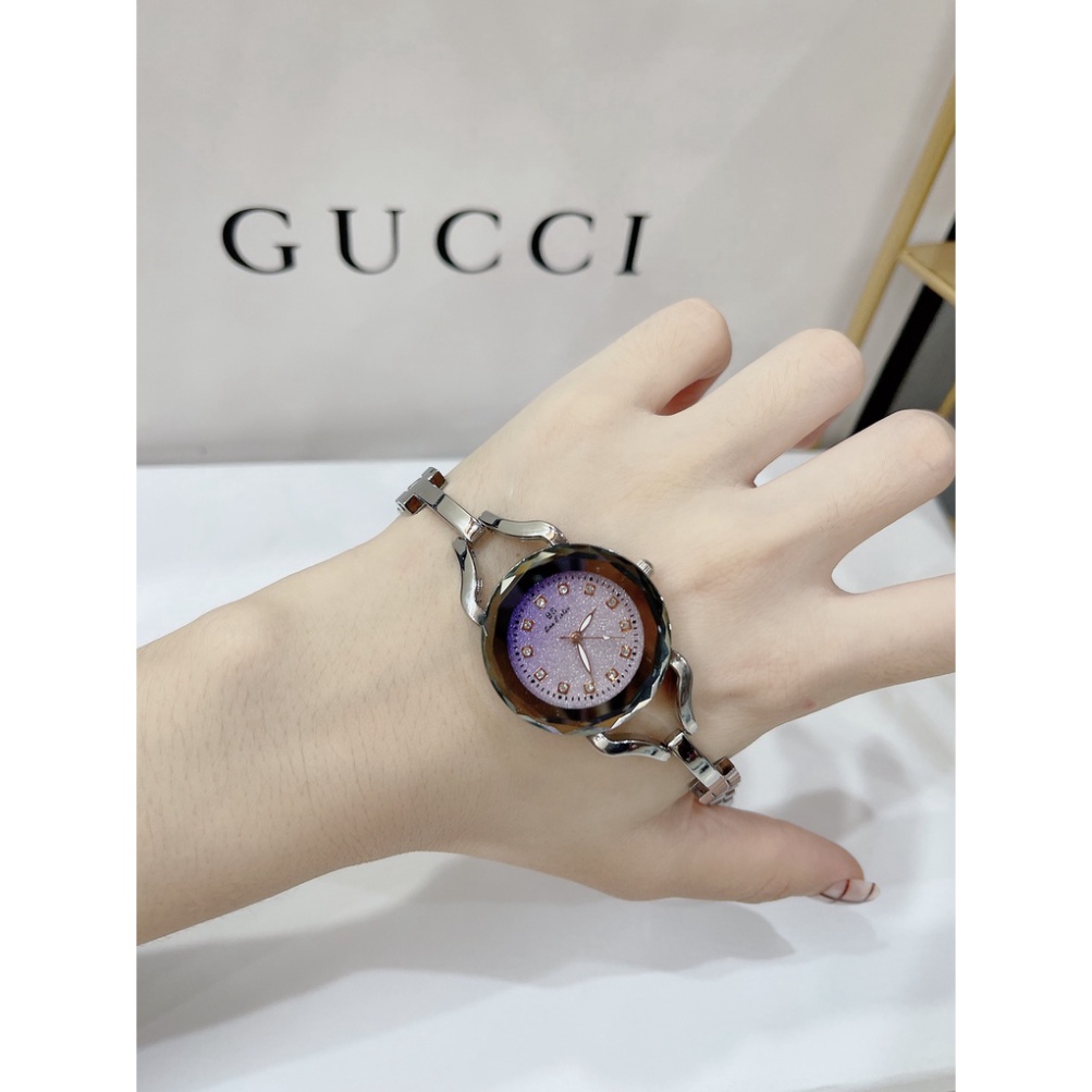 Đồng Hồ Nữ Thời Trang BS BEE SISTER  Dây Kim Loại Cao Cấp Phong Cách Hàn Quốc - Tặng Kèm Hộp , ảnh tự chụp