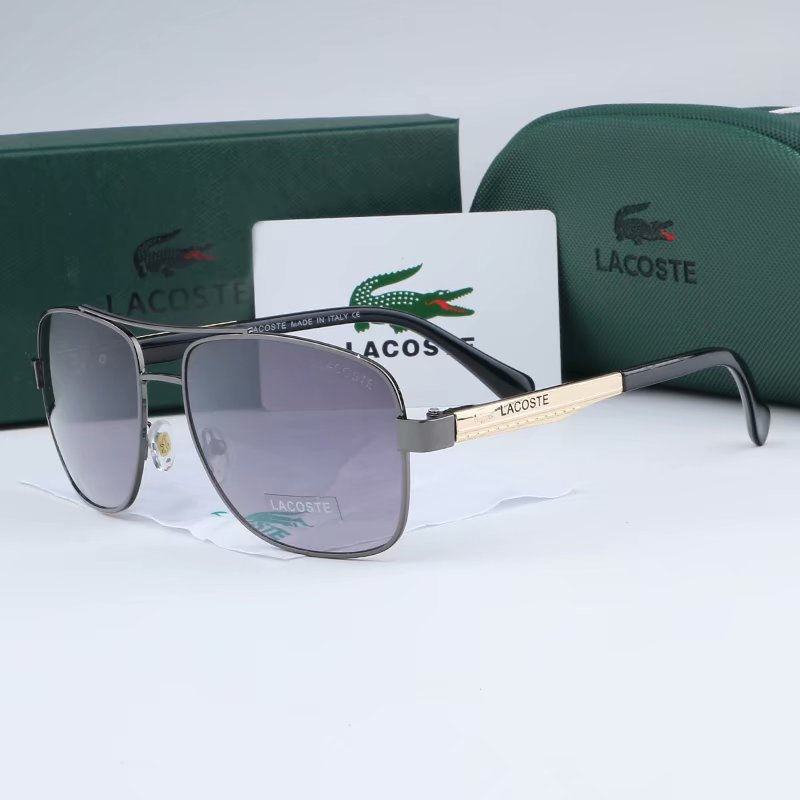 ! Lacoste! Kính Mát Phân Cực Chống Ánh Sáng Xanh Kaca Mata Lelaki Mới Cho Nam