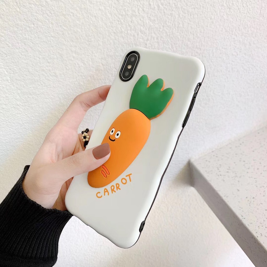 ốp lưng hình trái cây xinh xắn cho điện thoại iphone xr xsmax i7 ix i8 i6 6splus | BigBuy360 - bigbuy360.vn