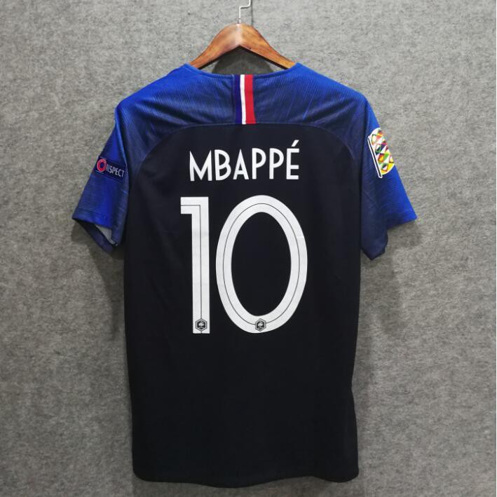 Pháp nhà jersey 2018 Pháp World Cup jersey 2018 france áo bóng đá mbappe 10