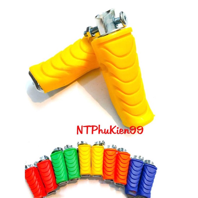 Cao Su Để Chân -Gác Chân Màu Trước Sau Wave 50cc-100-110- 2006-2021