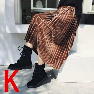 Chân váy vải flannel mềm mại