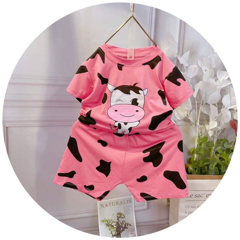 🐄🐄Bộ bò sữa cotton 4 chiều cho bé yêu🐄Phù hợp cho cả bé trai và bé gái