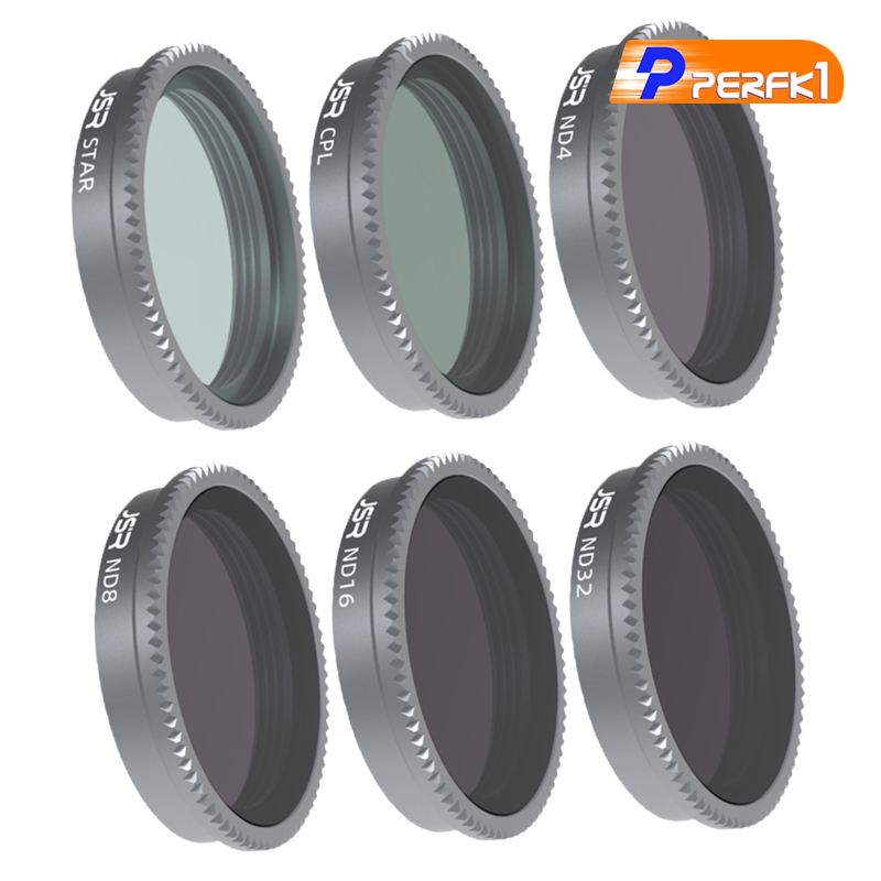 Hot-6-pack Lens Filters STAR CPL ND4 ND8 ND16 ND32 Replacement for Insta360 GO 2