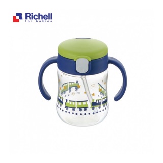 Cốc ống hút Mugood Richell 200ml