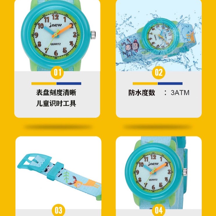 Đồng Hồ Đeo Tay Chống Nước Mặt Hình Khỉ Dễ Thương Cho Bé | BigBuy360 - bigbuy360.vn