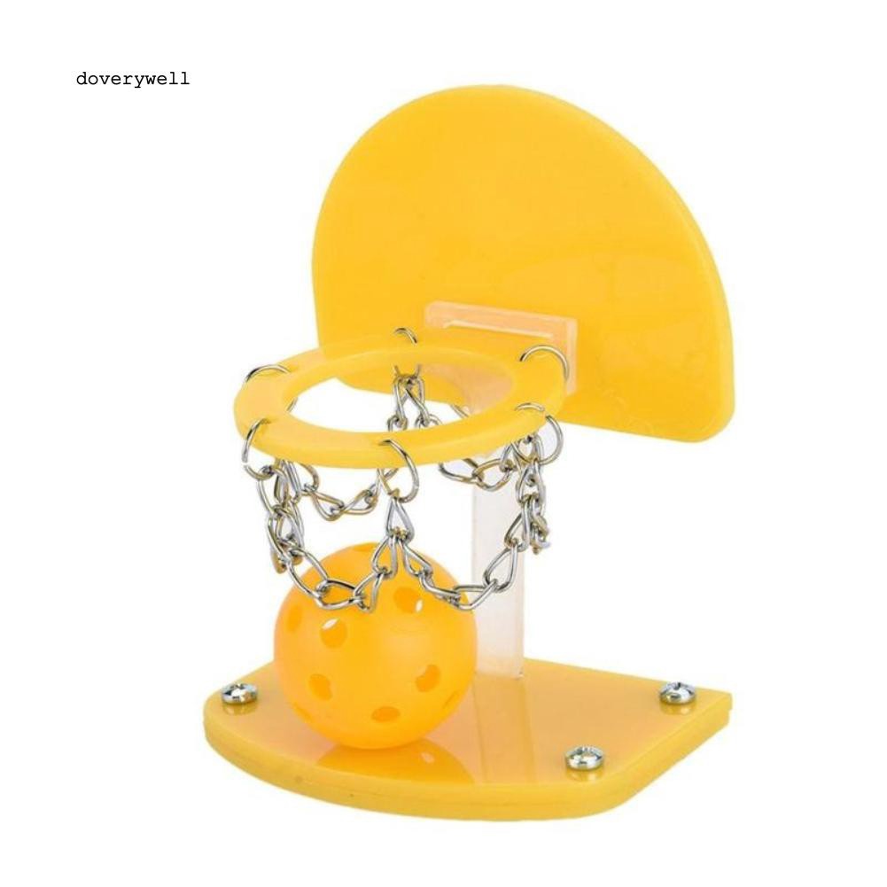Đồ chơi bóng rổ mini cho vẹt