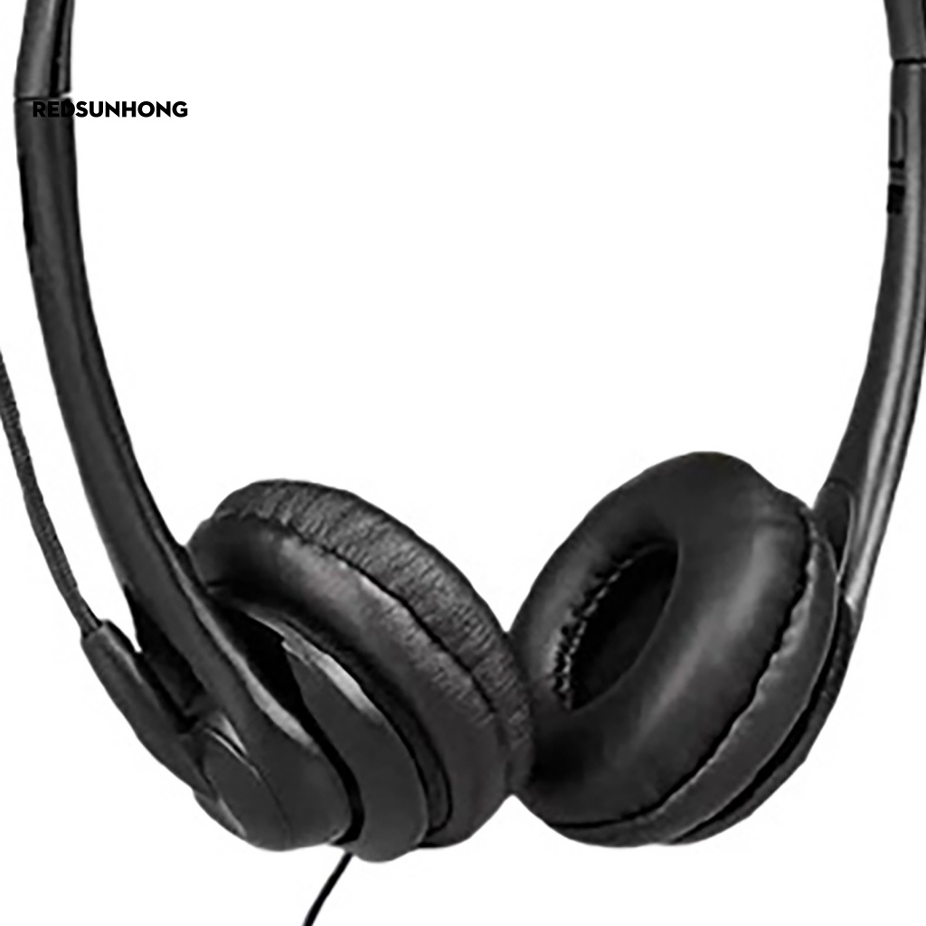 Tai Nghe Chụp Tai 3.5mm Kèm Micro Siêu Bền Tiện Dụng Cho Văn Phòng/ Xe Tải