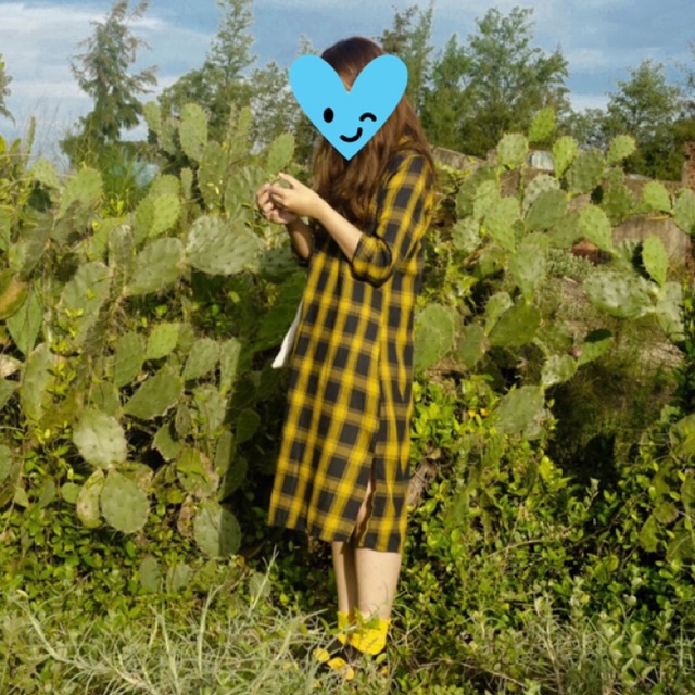 Váy giả sơ mi dáng dài kiểu Hàn