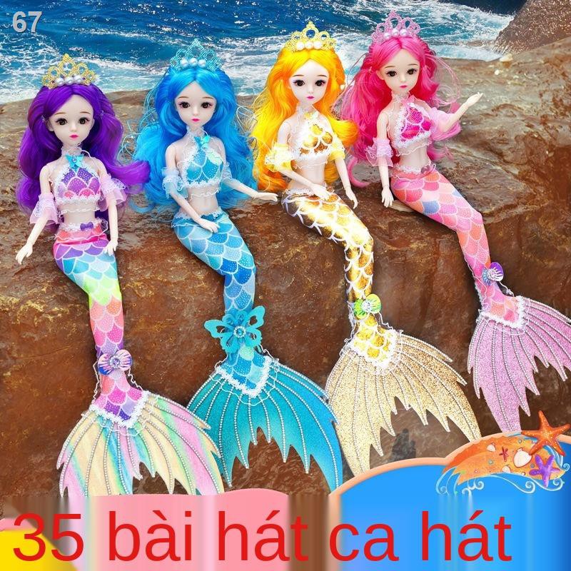 Nàng tiên cá Công chúa Little Demon Fairy Barbie búp bê trẻ em cô gái net người nổi tiếng làm bằng tay quà tặn