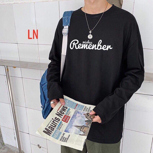 Áo thun remember  tay suông LNG1019