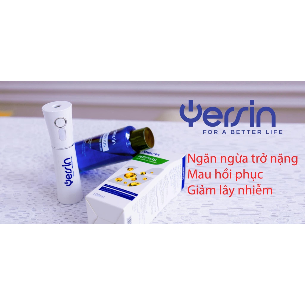 Xịt Mũi Kháng Khuẩn HEPIUS và Máy Khuếch Tán Dung Dịch YD-01 (Bộ) | BigBuy360 - bigbuy360.vn