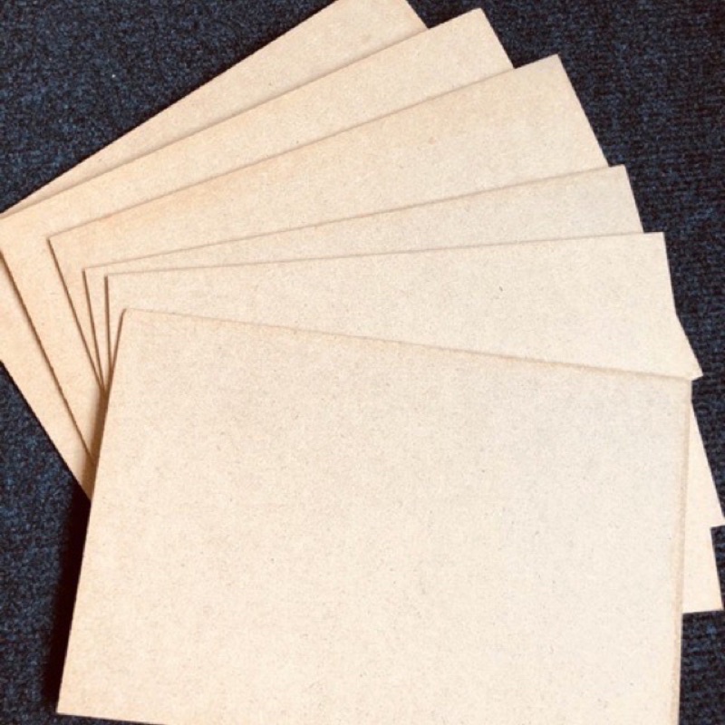 10 Tấm gỗ MDF dày 0,5cm kích thước 20x30
