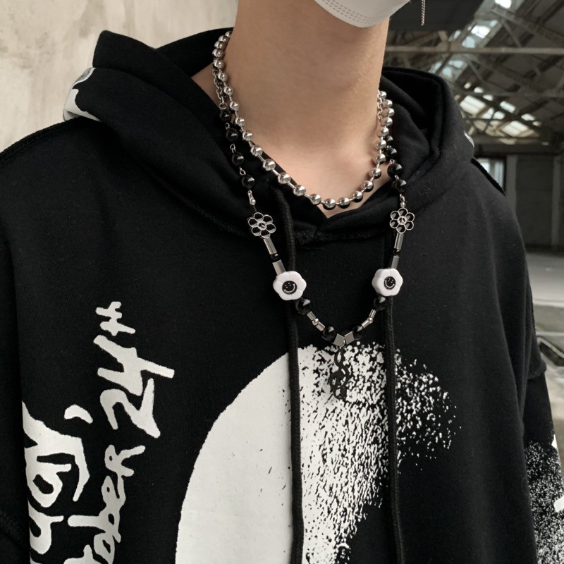 Dây Chuyền Hợp Kim Mặt Hình Hoa Hướng Dương Phong Cách Hip Hop