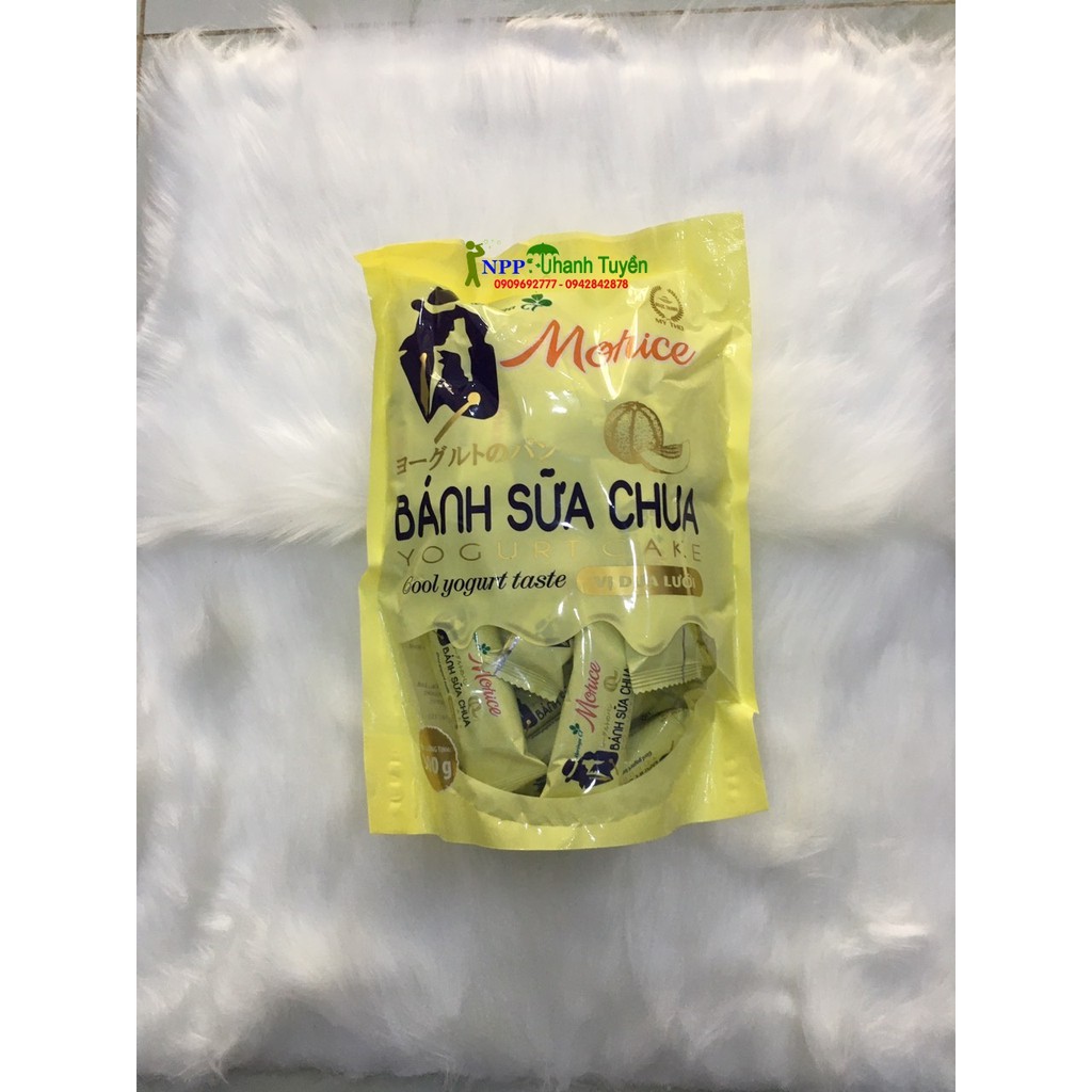 BÁNH SỮA CHUA MORICE 300G (CÓ 4 VỊ SỮA CHUA, DƯA LƯỚI, NHA ĐAM, TỔ YẾN)