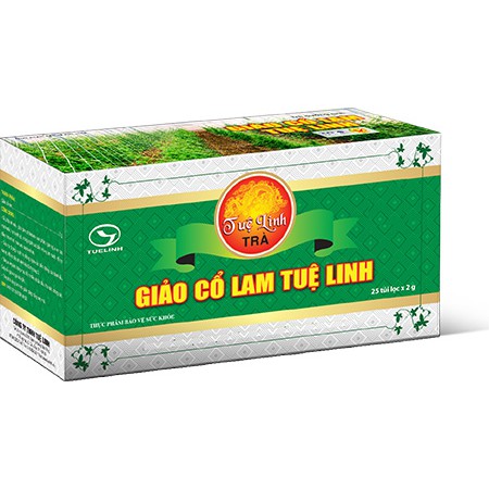 TRÀ GIẢO CỔ LAM TUỆ LINH GIÚP HẠ MỖ MÁU VÀ ỔN ĐỊNH ĐƯỜNG HUYẾT ( 25 GÓI TÚI LỌC )