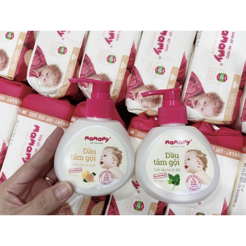 Dầu tắm gội Mamamy 150ml