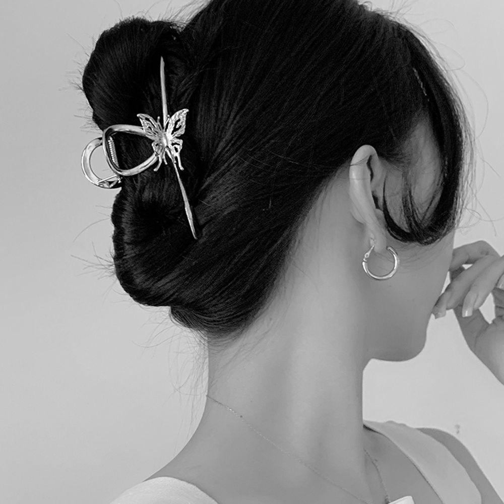 Kẹp Tóc Càng Cua Bằng Hợp Kim Cỡ Lớn Thời Trang Thanh Lịch Cho Nữ