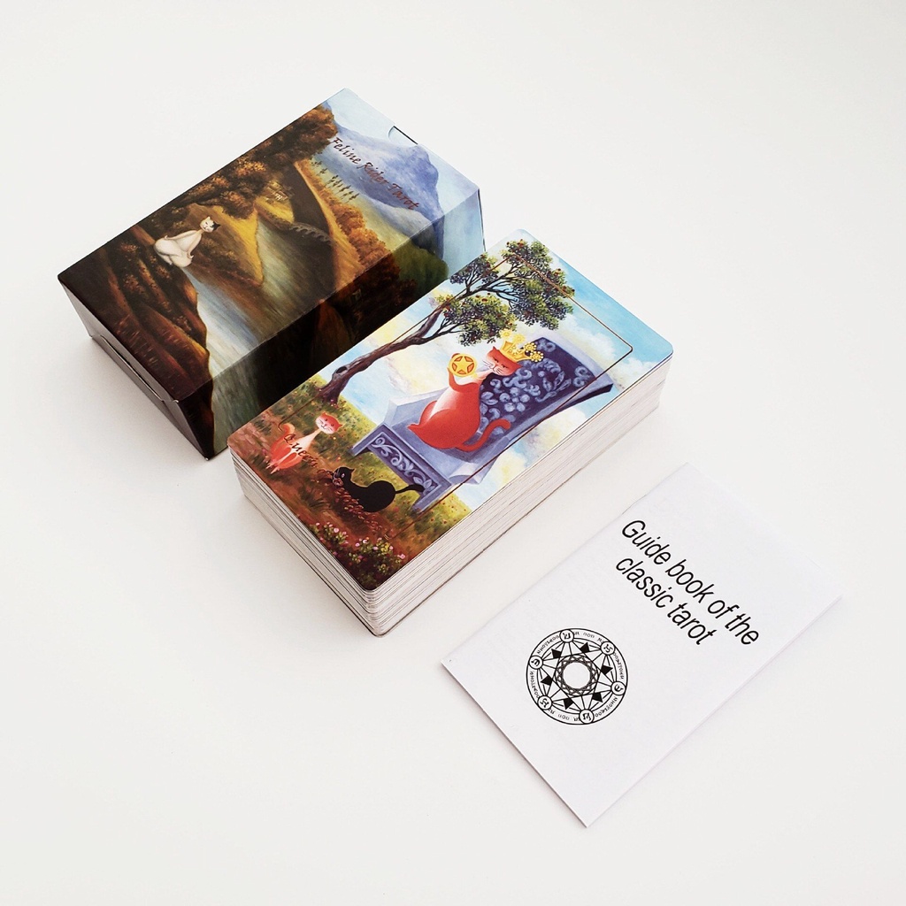 (Size Gốc) Bộ Bài Feline Rider Tarot 012