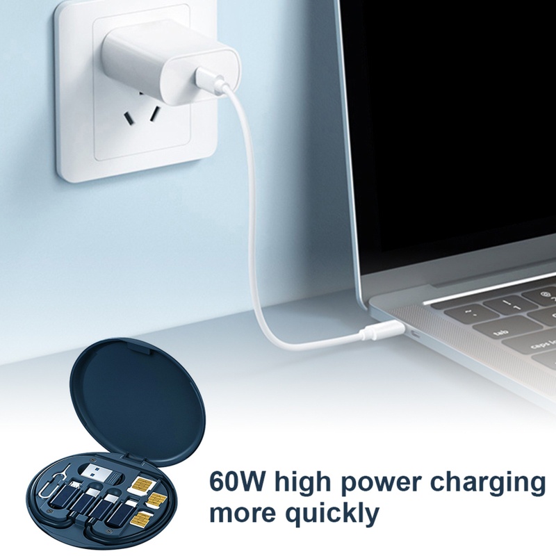 Cáp SạC USB 5 Trong 1 Cho ĐiệN ThoạI