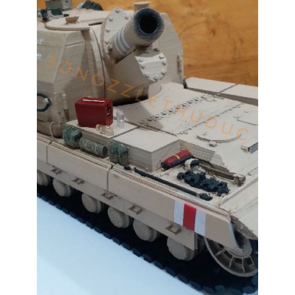 Mô hình xe quân sự xe tăng world of tank WoT Conqueror GC