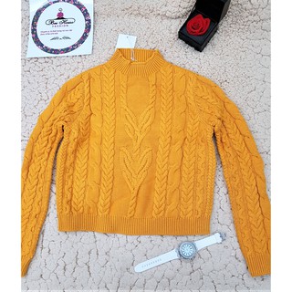 ÁO LEN MÙA ĐÔNG CROPTOP