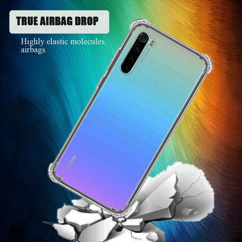 Ốp điện thoại silicon chống sốc cao cấp thời trang cho Xiaomi Redmi Note 8 Pro