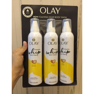 SỮA TẮM OLAY DẠNG BỌT - OLAY FOAMING WHIP BODY WASH chuẩn Mỹ