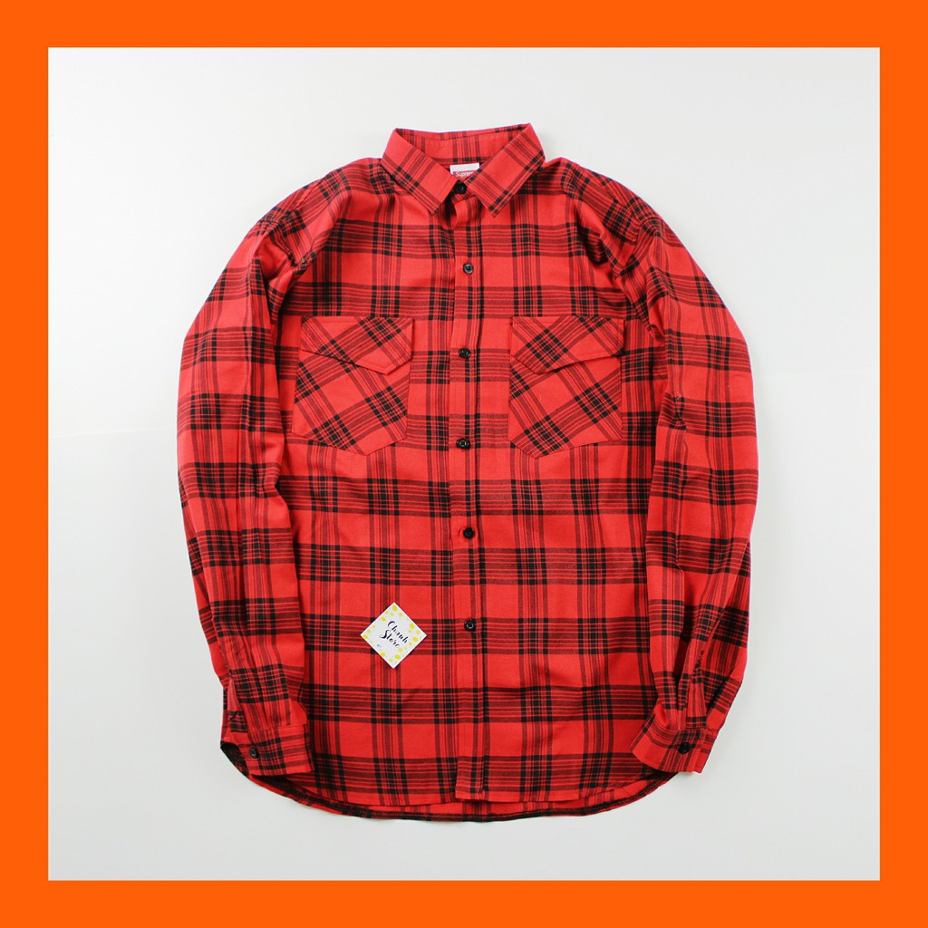 Áo Sơ Mi Dài Tay Nam Flannel Caro Chất