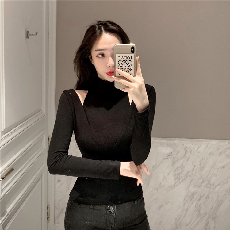 Áo dệt kim cutout vai Thái Lan siêu đẹp