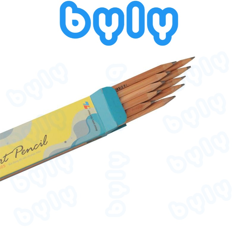 Bút chì gỗ mỹ thuật nhiều B Thiên Long 3B 4B 5B 6B  Gp-022 Gp-023 Gp-024 Gp-025 - ByLy Store